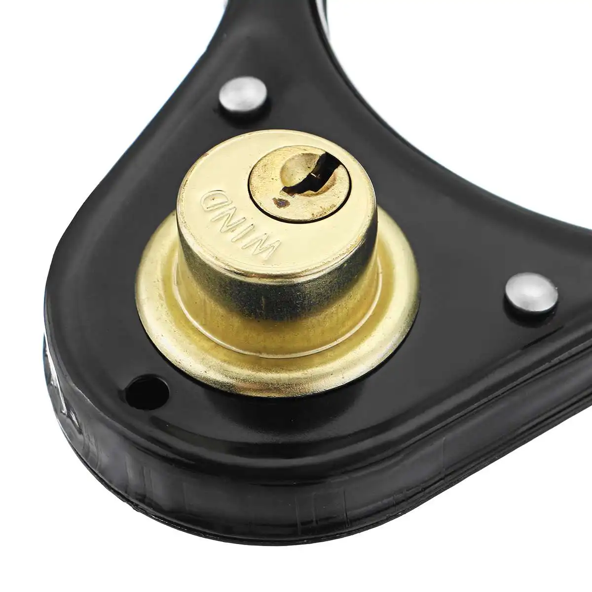 Vintage Móng Ngựa Khóa Xe Đạp Miếng Lót Xe Đạp Đạp Xe Bánh Lốp Xe Tay Ga Xe Máy An Ninh Móc Khóa Đi Kèm Chìa Khóa Phụ Kiện Xe Đạp