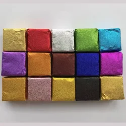 Lote de 200 unidades de papel de aluminio de Mylar brillante, desechable, para envolver Chocolate, dulces, azúcar, nueces, paquete de almacenamiento de té