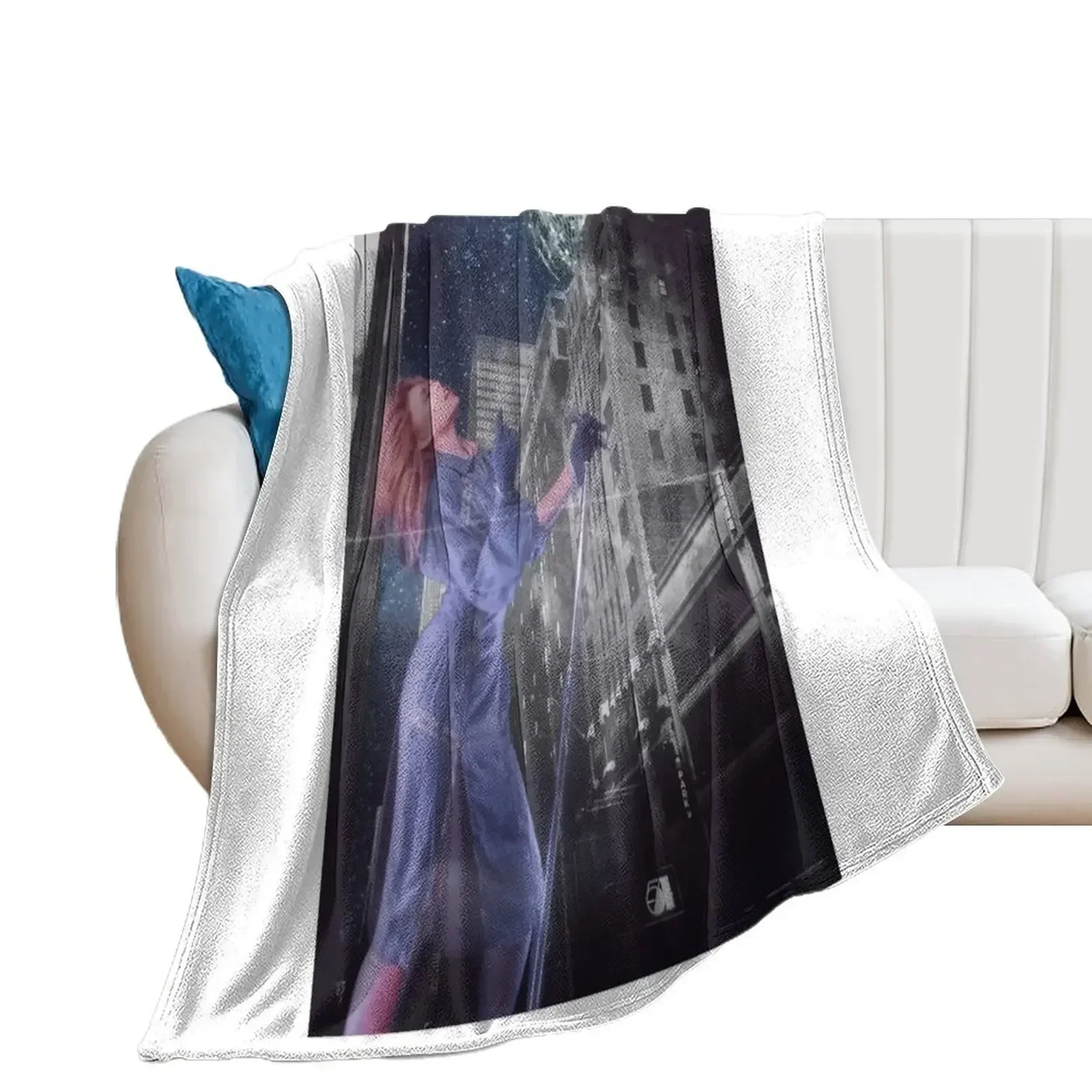 

Kylie Minogue - retro disco new york edit Throw Blanket anime Sofa Blankets