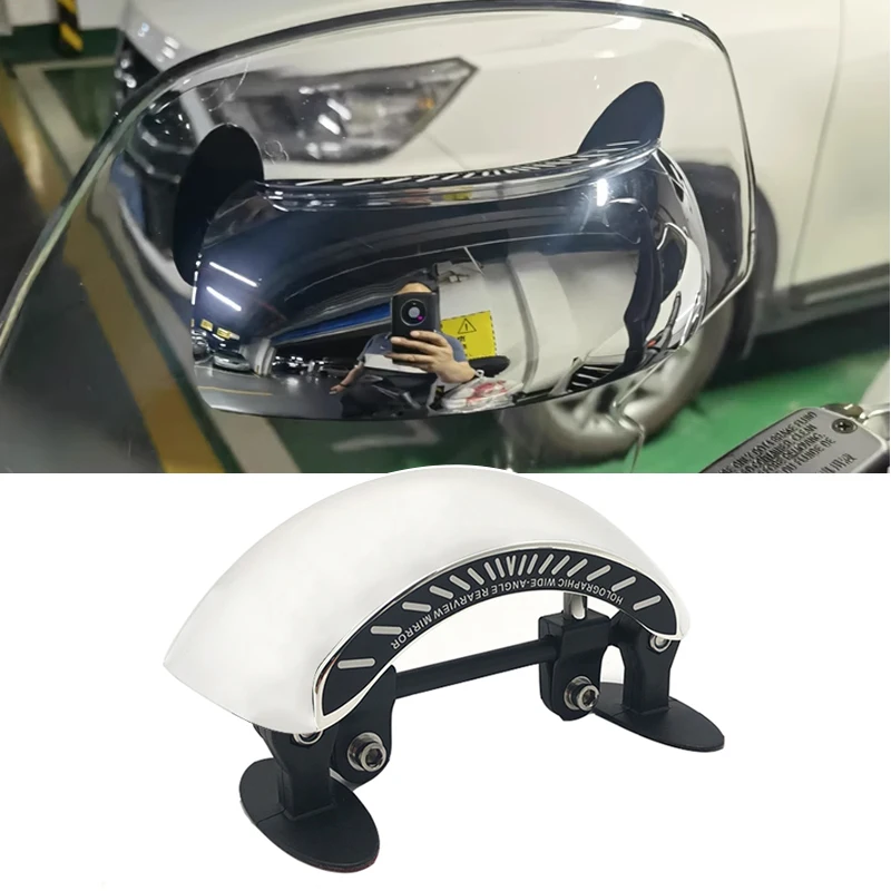 For BMW R1200GS R1250GS For HONDA Motorcycle Windscreen 180+ Degree Blind Spot Rear View Mirror Wide Angle Rearview Mirrors