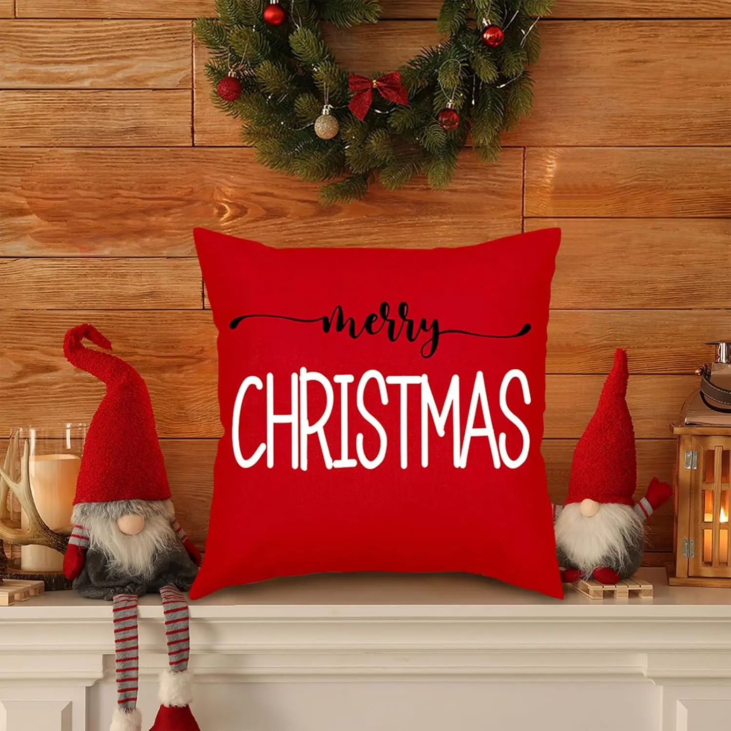 Funda De CojíN Roja… - image