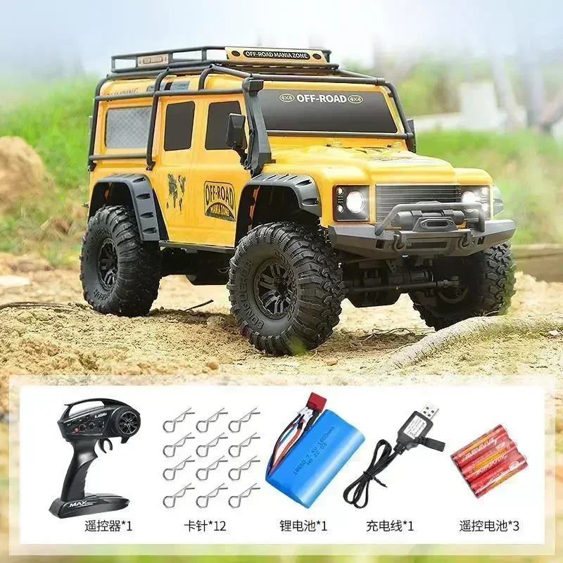 1:10 Rc Car Off-Road Climbingcar New Hb Hr1001 Zp1005-1010 Four-Wheel Drive Full Scale 2.4g Remote Control Car Cartoon Toy Gift