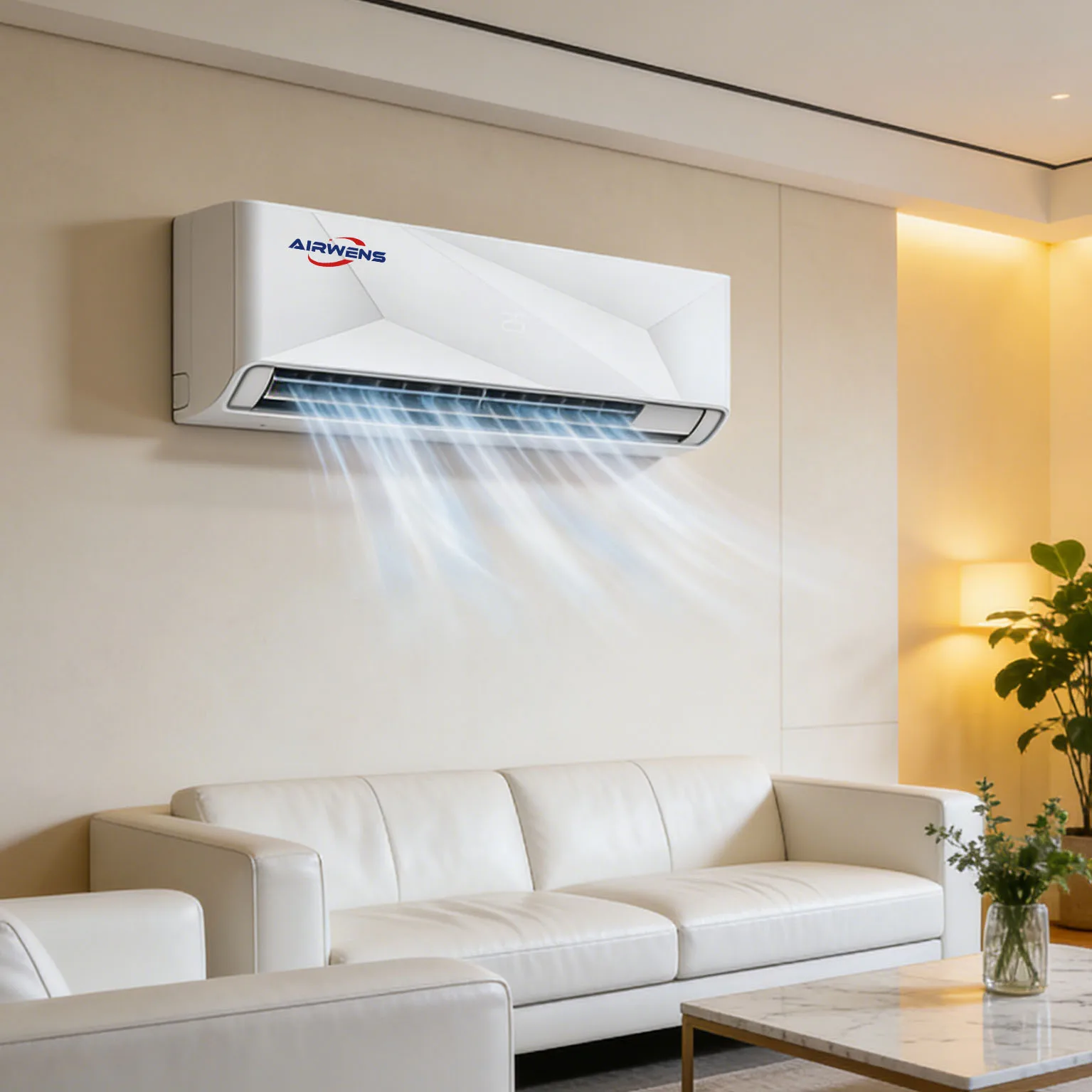 12000BTU R32 Variable Frequency Cooling&heating  with Class A+ Energy Saving Split Air Conditioner for homeUse