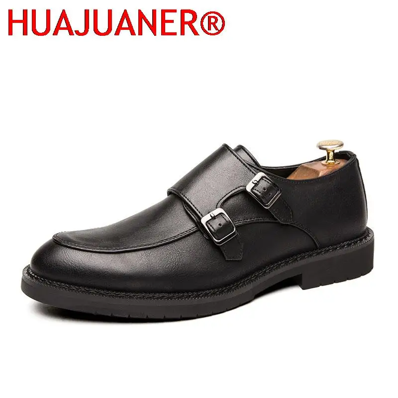 

Mens Shoes Classic Slip on Casual Leather Shoes Elegant Vintage Business Shoes 2023 Trend Fashion Formal Dress Shoes Loafers Men