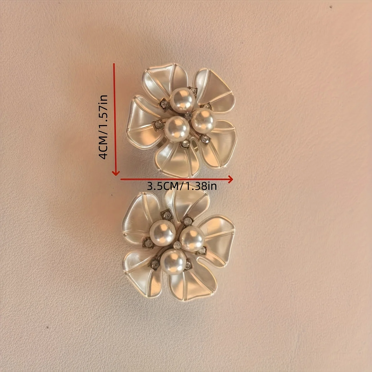 3D Floral Rhinestone Button Cover Set  Decorative Clip for Shirts and Dresses, Easy Installation Fashion Accessory, Holiday Gift