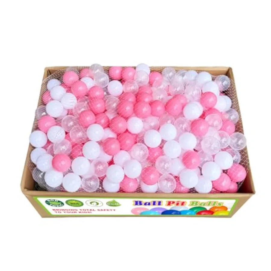 

Шарики для бассейна с шариками, 1000 штук, пластиковые шарики для игровых бассейнов и манежей, без бисфенола-А, устойчивые к сдавливанию, шарики для ползания в туннелях, для домашних животных и собак