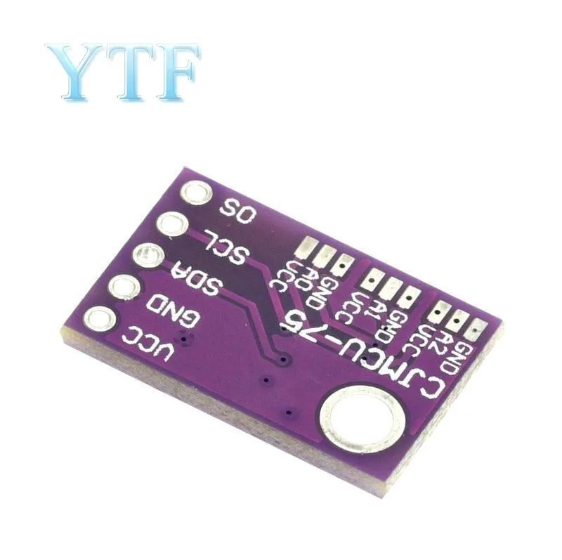 LM75 CJMCU-75 Temperature Sensor Module High Speed I2C IIC Interface High Precision Development Board For Arduino LM75A