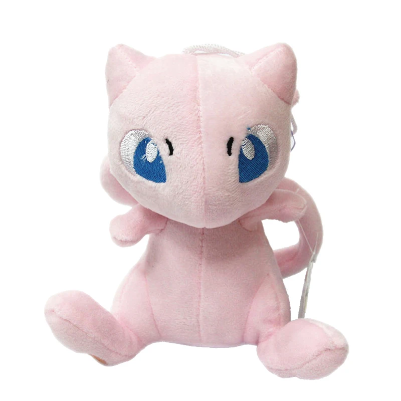 16cm Mew Plush Toy Pokemon Peluche Stuffed Doll Elf Cartoon Image Gifts for Kids