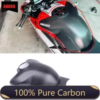 Motorcycle Modified Spare Parts For DUCATI PANIGALE /STREETFIGHTER V4/V4S/V4R CARBON FIBER TANK COVER PROTECTOR Accessories
