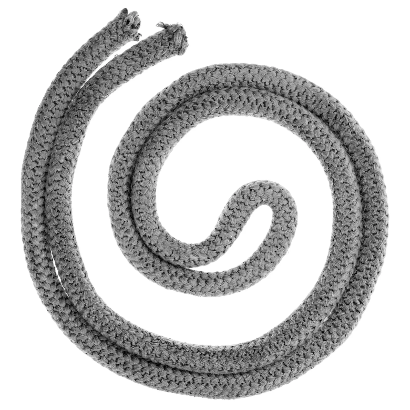 20mmx2.5m Fiberglass Wood Stove Gasket Rope Fireproof Insulation Fireplace Door Seal Wood Stove Rope Fireplace Replacement Parts