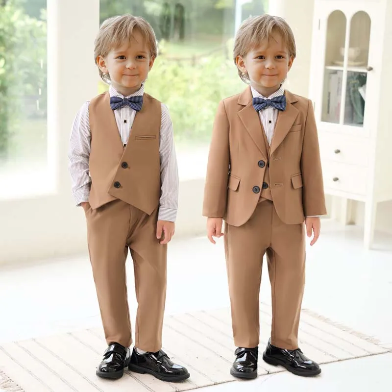 

Детский костюм для фотографирования, цвет хаки