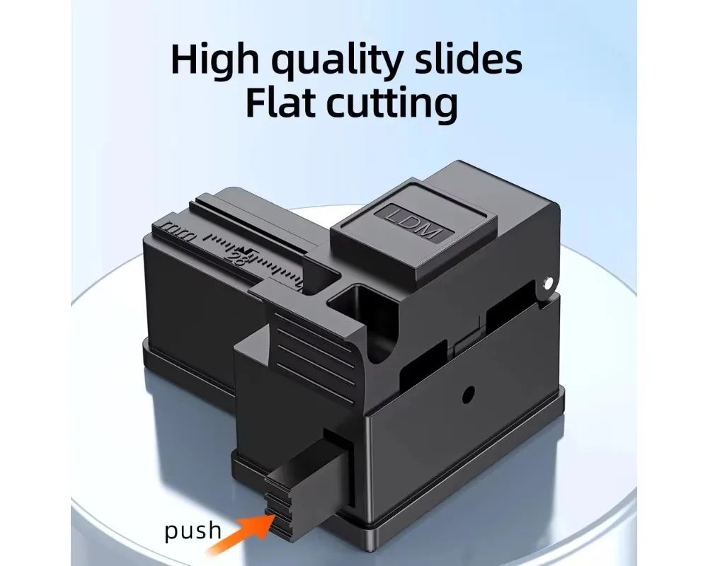 SIXIANTO Mini Fiber Optic Cleaver Portable Optical Fiber Cutter FTTH Use 1 Year Warranty Model Mini