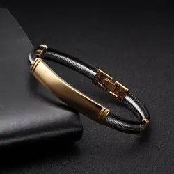Vintage Sequin Snake Chain Link Charm Bracelets Men Women Jewelry Soft Health Stainless Steel Cuff Sporty Bracelets