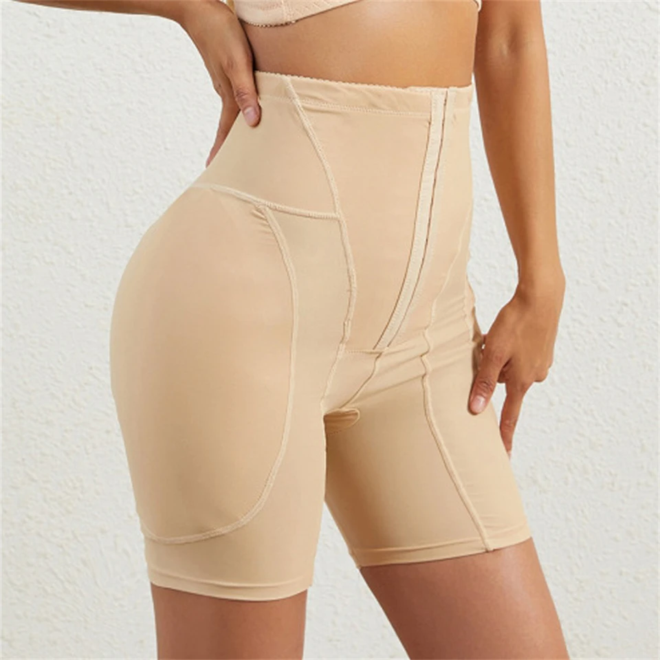 Becirzet Shapewear Damen Bauchkontrolle Po-Former Hüftpolster Hochgeschnittene Kompressions-Shapewear-Höschen – Detail 10