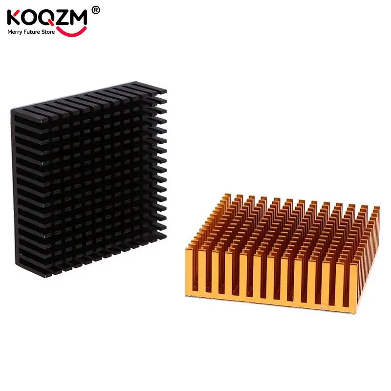 50x50x15MM Aluminum Heatsink Heat Sink Radiator Cooling Cooler For Electronic Chip IC LED Computer With Thermal Conductive Tape