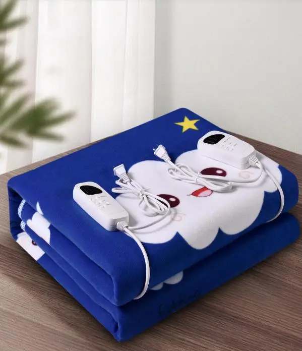 

Электрическое одеяло, электрическое одеяло, термостат с двойным управлением на двух человек, бытовая осушение, безрадиационная грелка