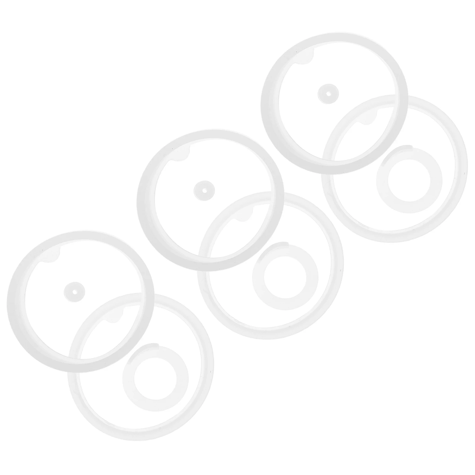 

1 set 1 Set Reusable Silicone For Insulated Bottle Water Flask Cup Sealing Gasket Replacement Elastic Seal Ring Leak Proof Easy