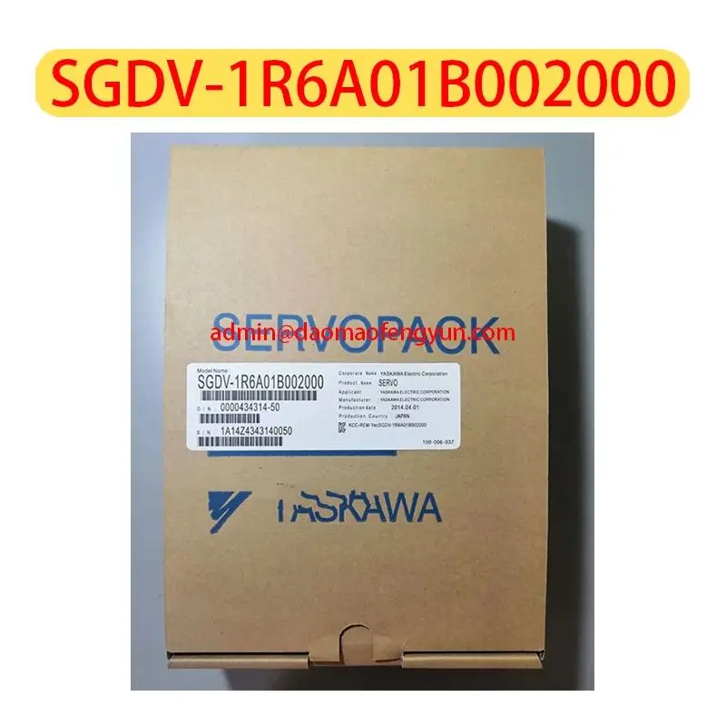 SGDV-1R6A01B002000 Brand New Servo Drive，Fast shipping