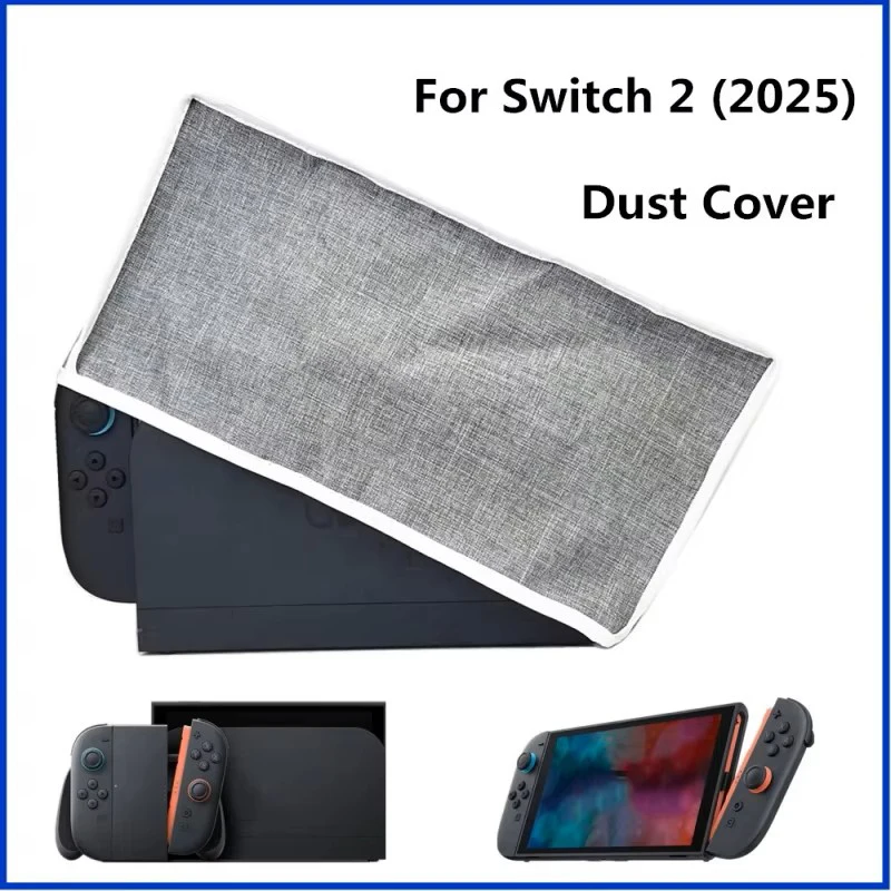 For Switch 2 Gaming Console Dock Dust Cover Anti-Scratch Case for Dustproof Protective Case for Switch 2 Accessories