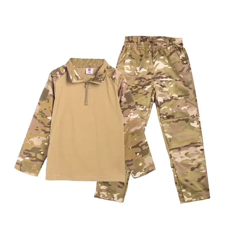 Camp Frog Children's Military Primary Suit Kindergarten Summer Training School Clothes Camouflage