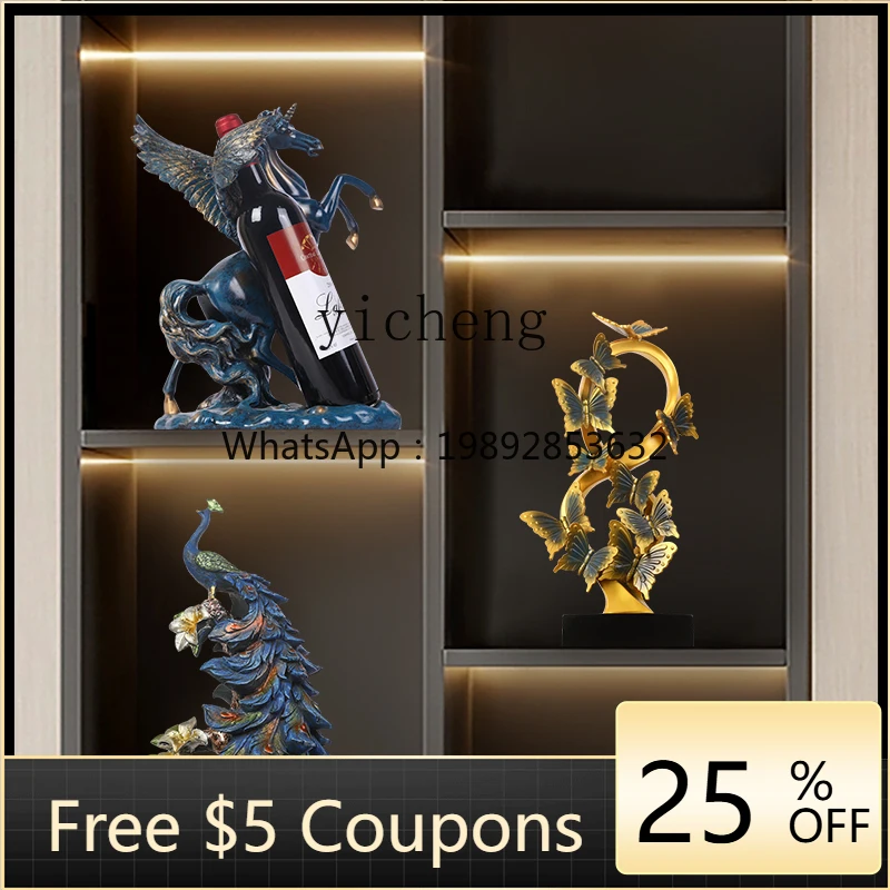 

AA Modern Light Luxury Butterfly Decorations Living Room Entrance TV Cabinet Home New House High-end Ornaments