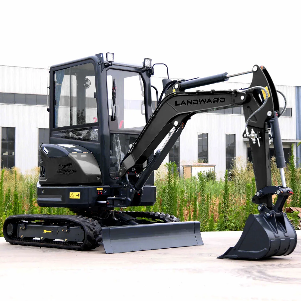 Customized Chinese Manufacturers 2.5 Ton Small Excavator Mini Digger Prices Multifunctional Farm Bagger With CE EPA Escavator