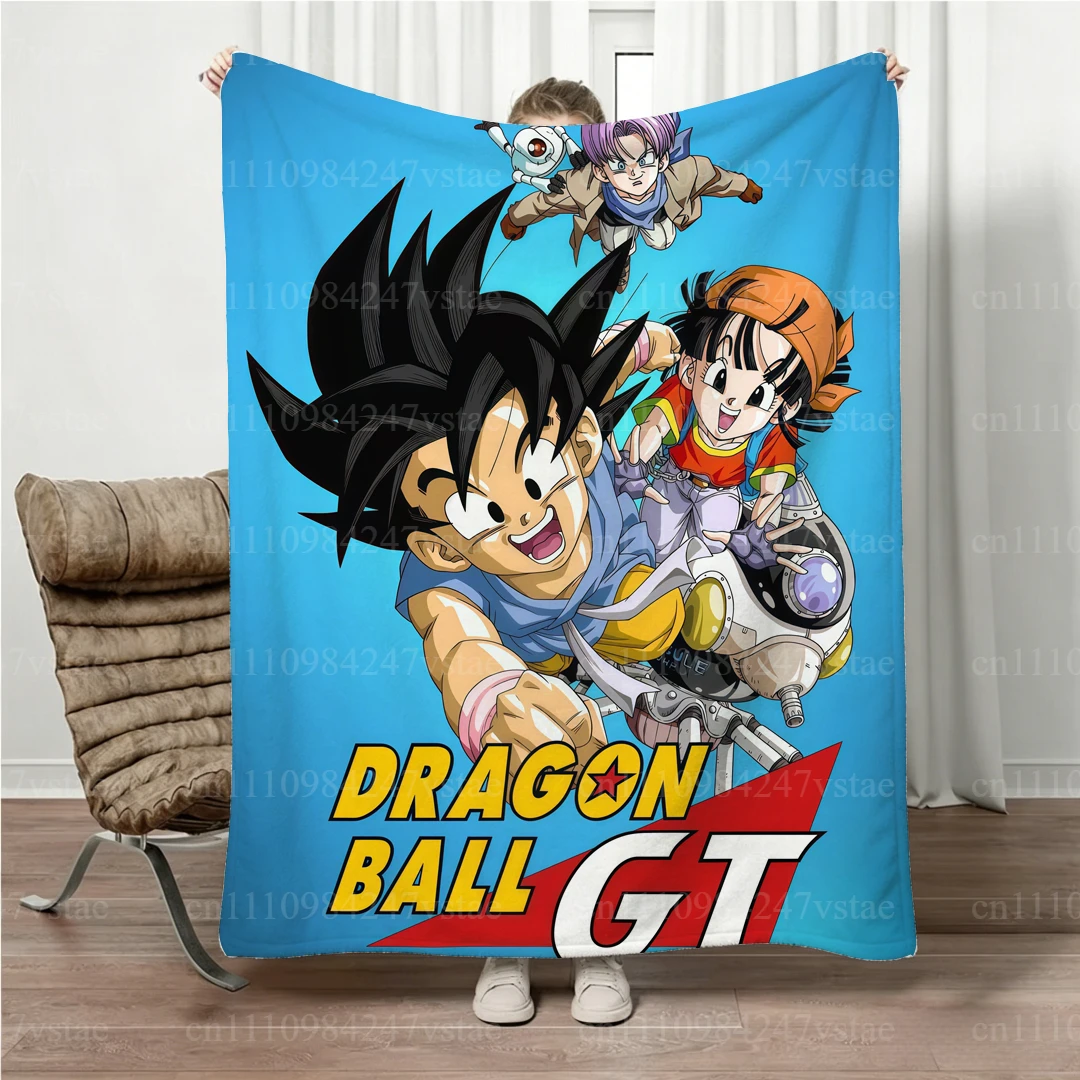 

2026 Hot Dragon Ball Blanket Four Season Universal Parent-Child Matching Family Soft Flannel Throw Blanket Sofa Bed All Season