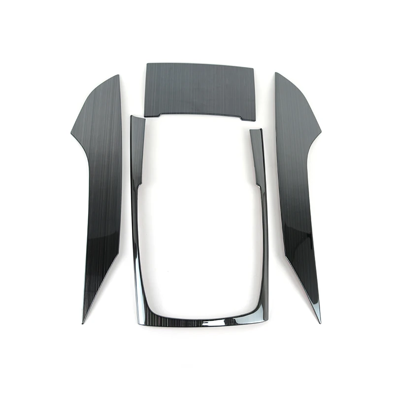 For Auid A6 C7 2012-2018 Center Console Gear Shift Panel Frame Decoration Gearshift Cover Trim Carbon Fiber Color Car Accessory