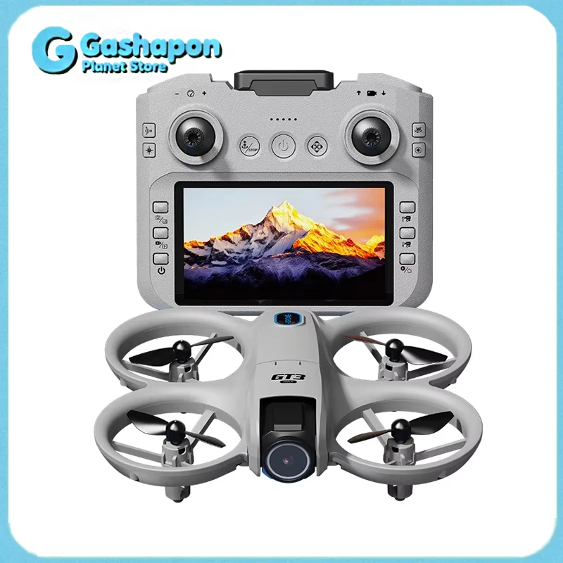

Дрон GT3 MAX 8K HD с двойной камерой и GPS-визуальным позиционированием, предотвращение препятствий, складной радиоуправляемый квадрокоптер, профессиональный бесщеточный