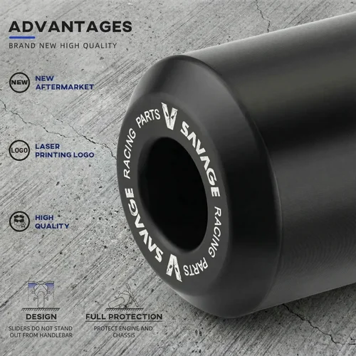 Imagen 2 del producto SAVAGE Protector Anti-Choc de Chasis para Kawasaki Ninja 400 EX400 2018-2024 - Garde-Moteur y Carenado de Moto (POM)