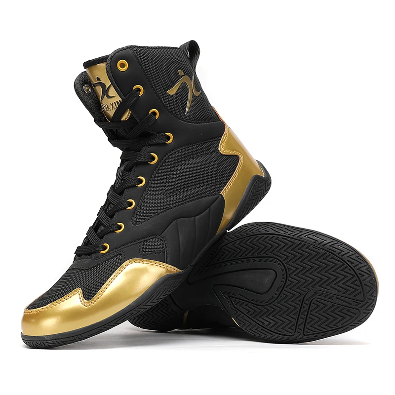 

Classic Brand Comfortable Anti Slip Wrestling Shoe Top Quality Wearable Boxing Fighting Boots Fighting Shoe Boxing Sneaker