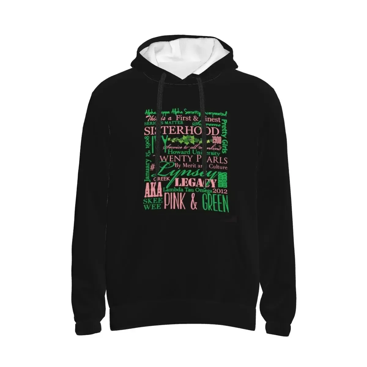 Alpha Sorority Kappa Alpha AKA Men's Pullover Hoodie Casual Hooded Sweatshirt Best Hoodies Sportswear Tracksuit with Pocket