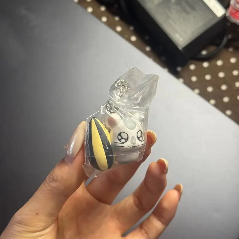 بانداي هامتارو المتذبذب سحر معلق عقد الماوس مع الحب أنيمي الشكل اللعب هدية تحصيل نموذج الحلي #3