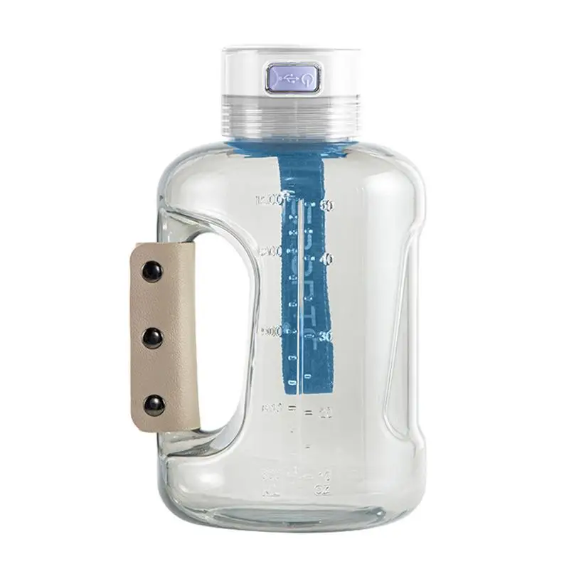 Hydrogen Water Pitcher Hydrogen Rich Water Cup Portable 1500ml Quick Electrolysis Hydrogen Water Bottle With Advanced SPE