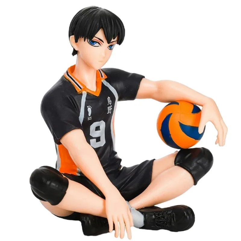 Gloednieuwe anime volleybal karakter Shoyo Hinata PVC model speelgoed action figure noodle plug Tobio Kageyama collectie ornamenten