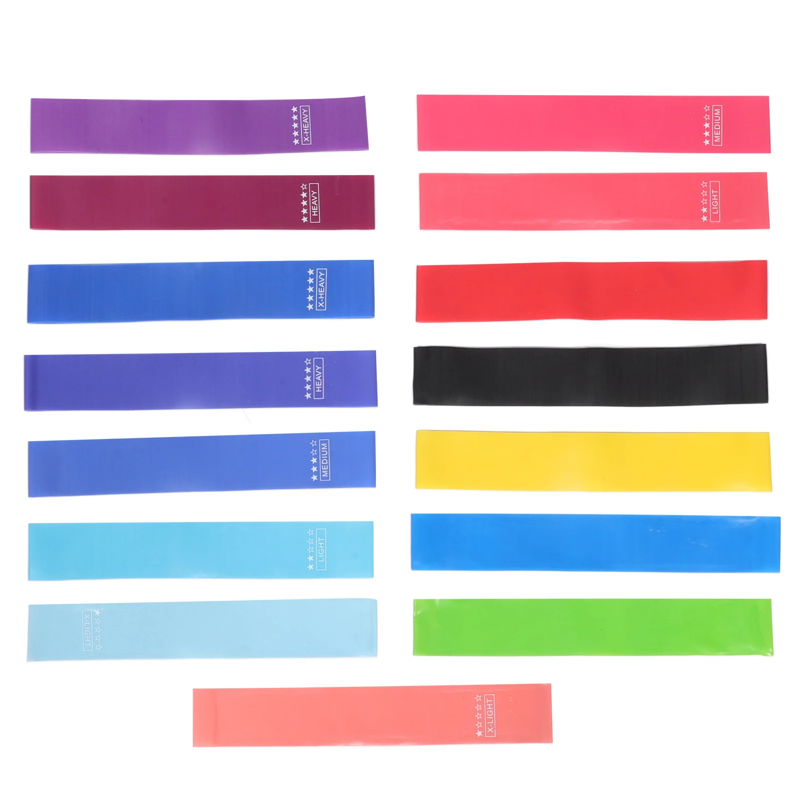 

15 Pcs Children's ADHD Classroom Fixed Straps Office Leg Elastic Bands Stretchy Colorful Flexible for Relaxing