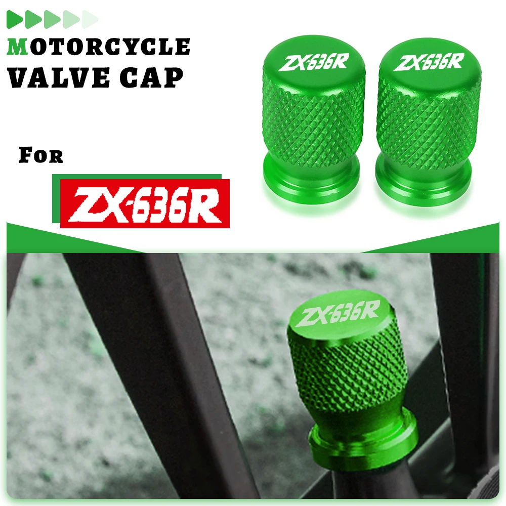 

FOR KAWASAKI ZX6R ZX636R ZX6RR ZX 6R 636R 6RR 2000-2006 ZX-6R ZX-6RR Motorcycle Vehicle Wheel Tire Valve Air Port Stem Cap Cover