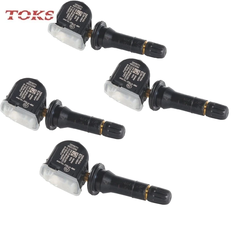 4PCS 13598771 TPMS Tire Pressure Monitor Sensor For Buick LaCrosse Chevrolet Malibu Cadillac CTS Pontiac G3 GMC Yukon Saturn