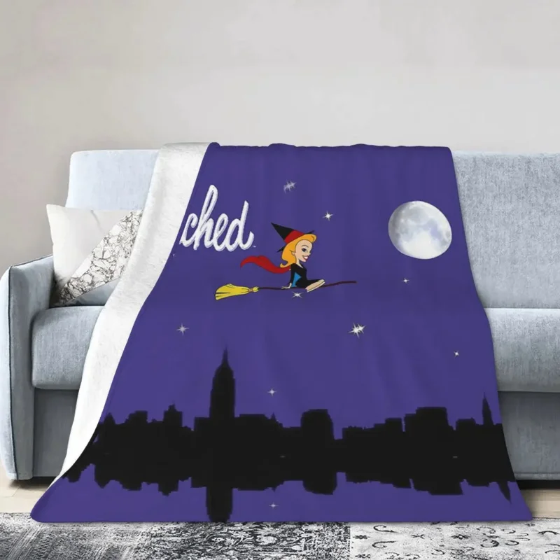 

Bewitched blanket soft warm flannel throw blanket cover for bed living room picnic travel home sofa