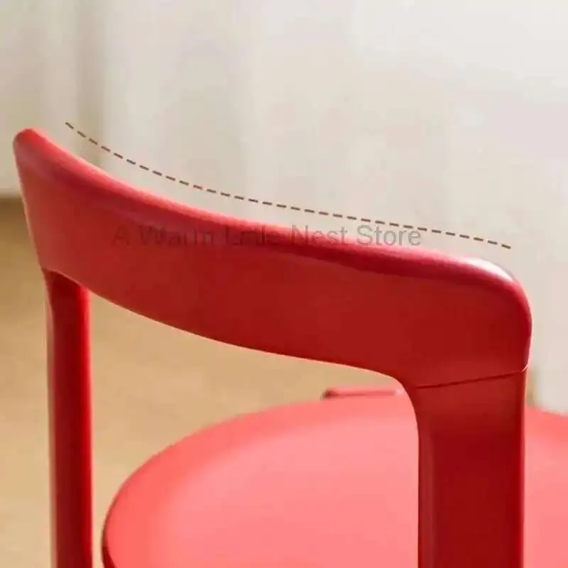 

Minimalist European Dining Chairs Hotel Magazine Fishing Nordic Modern Dining Chairs Comfortable Lounge Stoel Unique Furniture