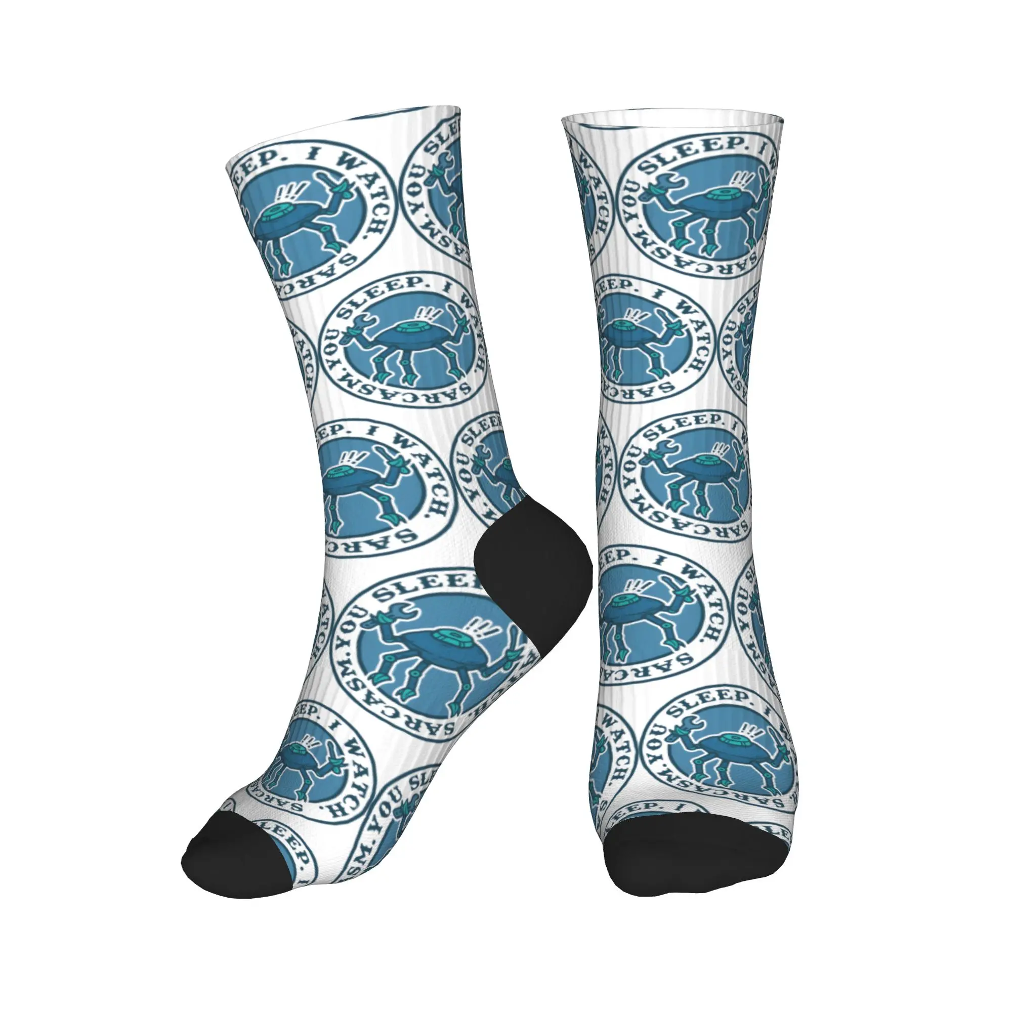 Project Hail Mary Rocky Vintage You Sleep I Watch Socks  Leisure Stockings Autumn Non Slip Adults Men Socks Skateboard Socks