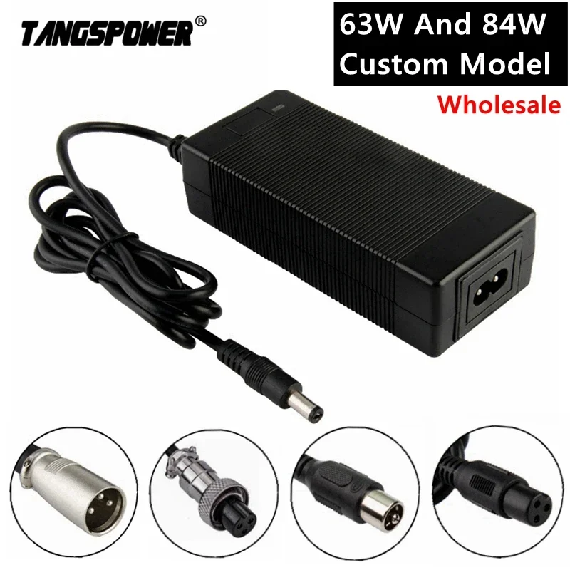63W And 84W Custom Model For Electric  Scooter Charger E-Bike Charger