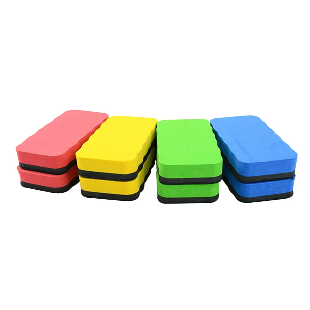 

4pcs Whiteboard Eraser Felt Marker Cleaner Dry Erase Sheets Glass Eco Friendly School Office Supplies Teaching