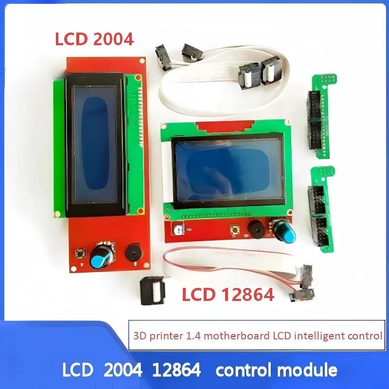 

D Printer Display 1.4 Motherboard Intelligent Controller LCD2004 12864 Liquid Crystal Control Module