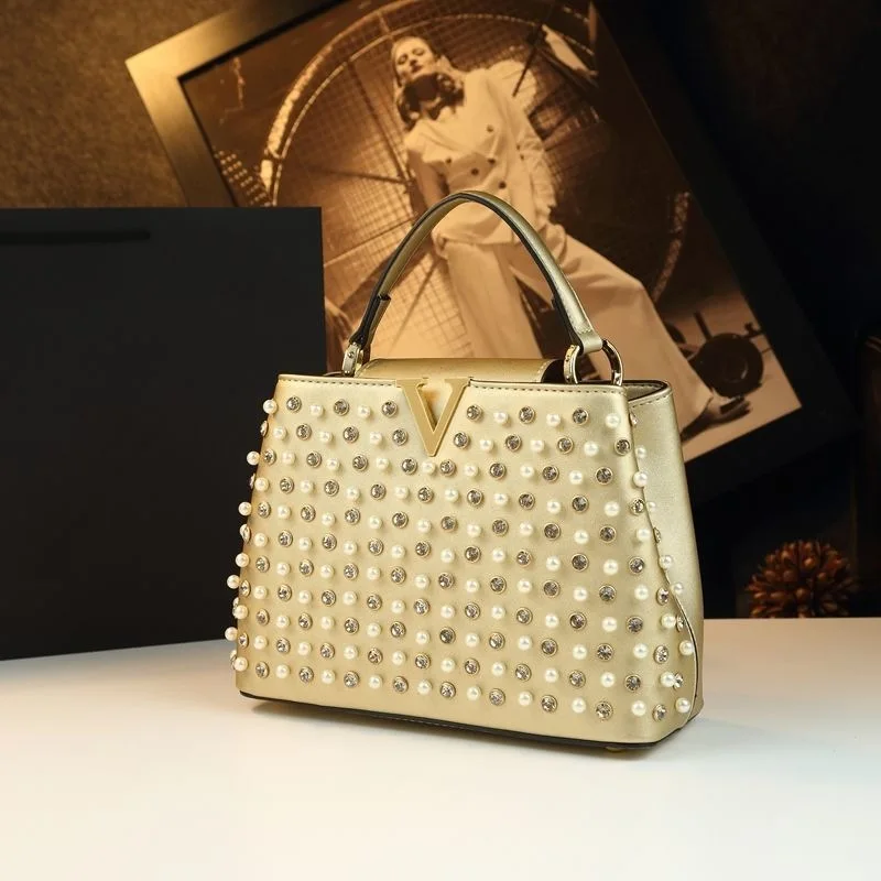 Elegant Practical Diaper Bag Women's Luxury Crossbody Handbag Designer Leather Tote Minima