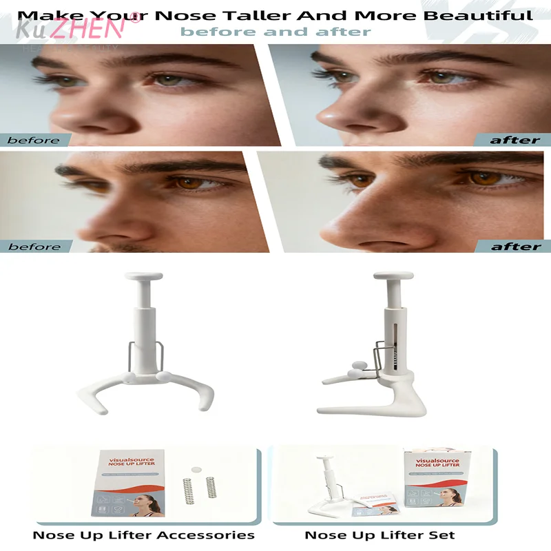 

1pc Nose Corrector Facial Nose Up Lifting Shaping Bridge Straightening Beauty Slimmer Device Soft Silicone Orthotic Nose Slimmer
