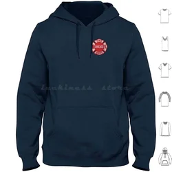 Chicago Fire Department Hoodie cotton Long Sleeve Chicago Fire Department Truck Engine Logo Fireman Firefighter Fire Fighter