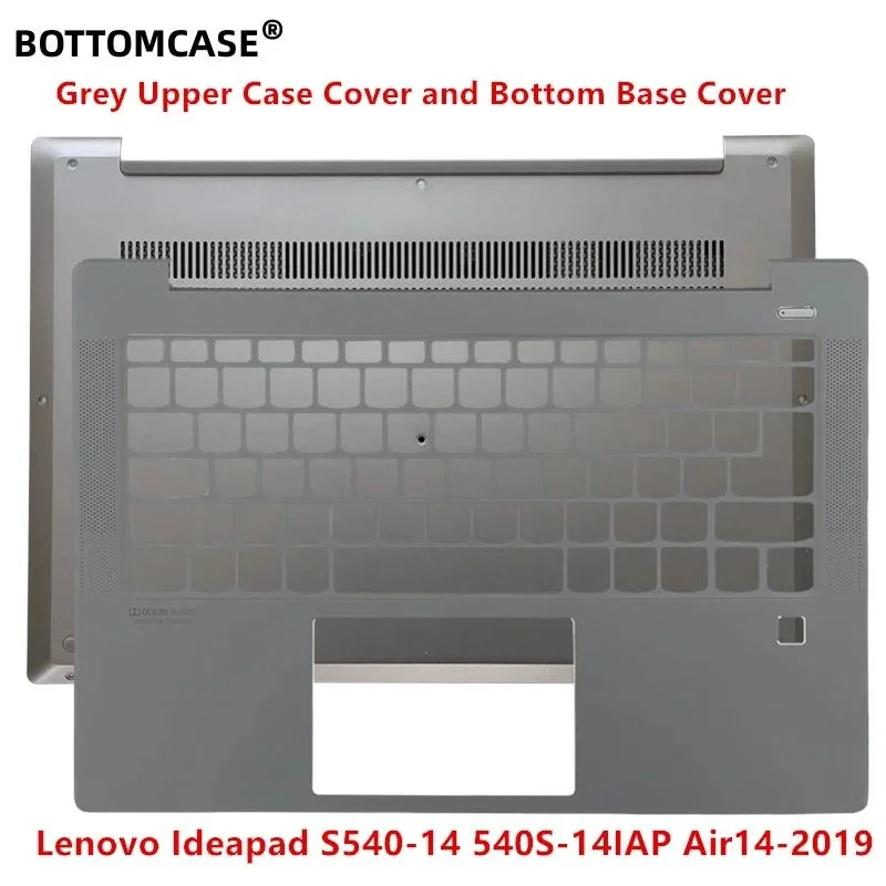 

BOTTOMCASE® New Original For Lenovo Ideapad S540-14 Air14-2019 Upper Case Palmrest /Bottom Base Cover AM2GE000M00 AM2GE000B00