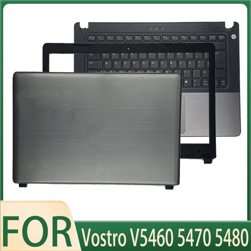 

Used(90new) Non-touch Version For Vostro V5460 V5470 V5480 5460 5470 LCD Back Real Top/Front Bezel/Palmrest Upper/Bottom Base