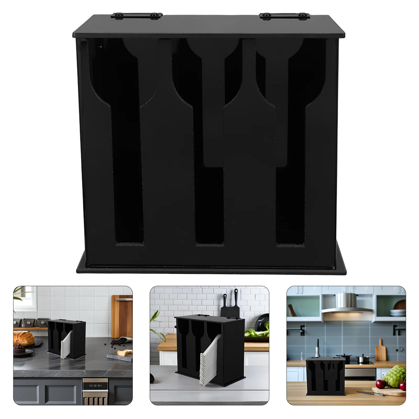 

Acrylic Spoon Holder Drainer Kitchen Cutlery Organizer Water Draining Storage Rack For Countertop Ladle Stand Utensil